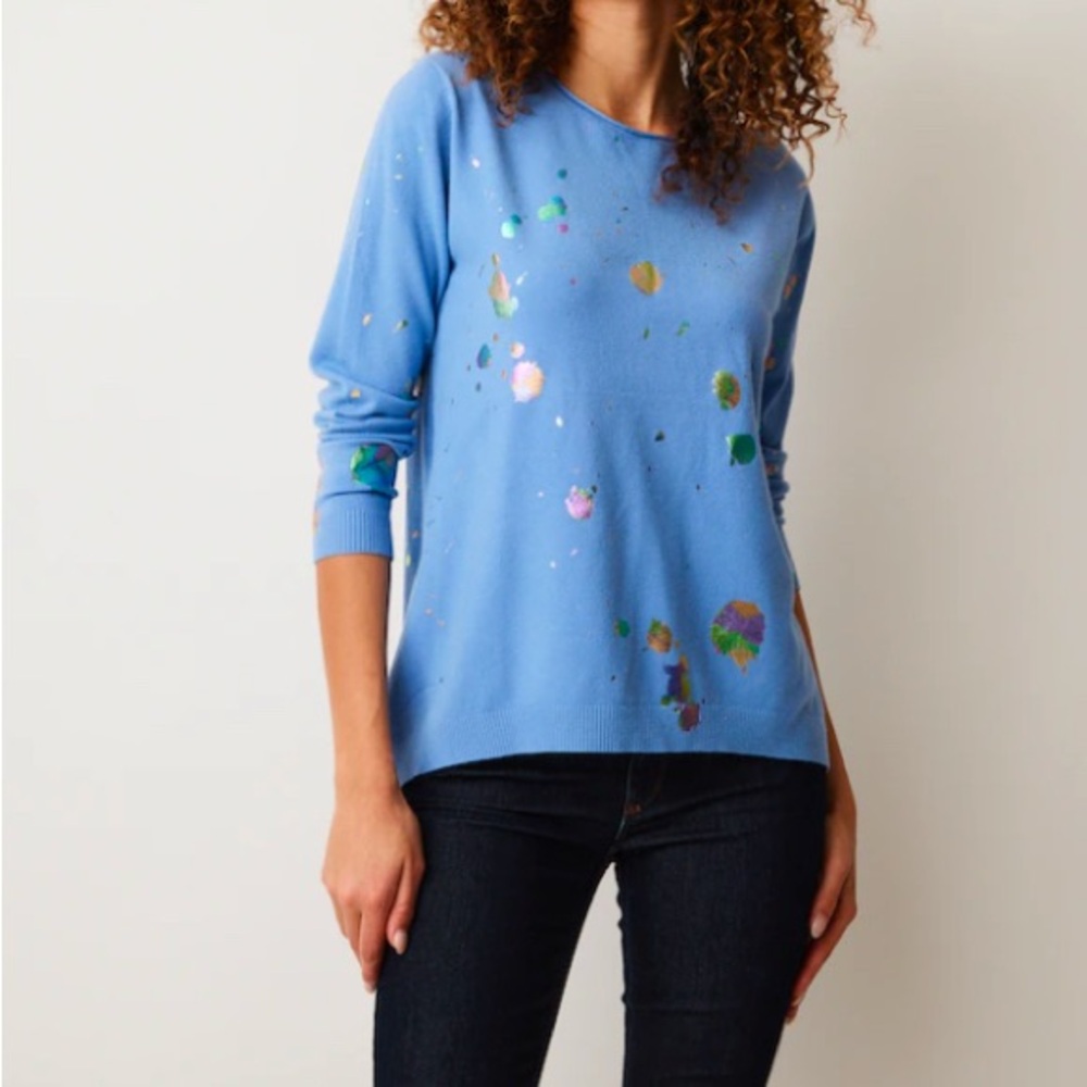 Parkhurst splatter sweater